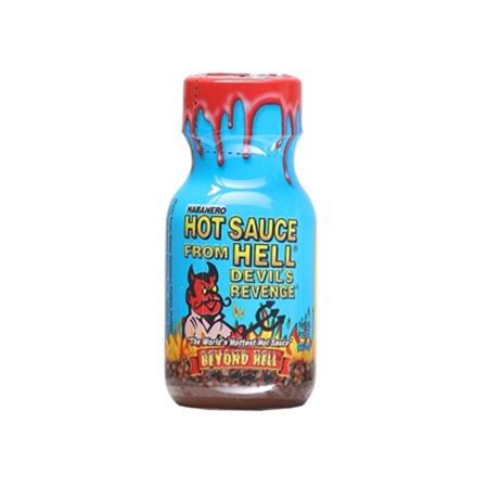 Habanero Hot Sauce From Hell Devil's Revenge Mini