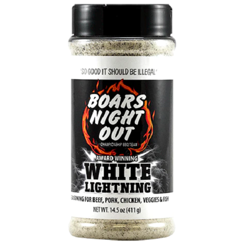 Boars Night Out Spicy White Lightning 14 Oz Bottle Award Winning