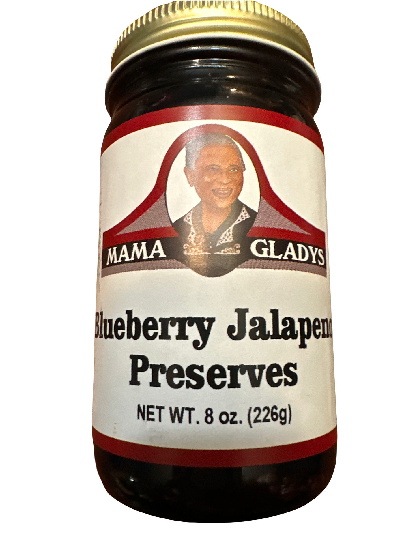 Mama Gladys Blueberry Jalapeno Preserves 8 oz.