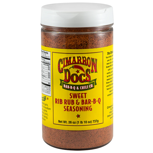 Cimarron Doc's Sweet Rib Rub & Bar-B-Q Seasoning-26 oz.