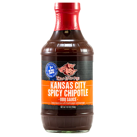 Three Little Pigs Spicy Chipotle Sauce -19.7 oz.