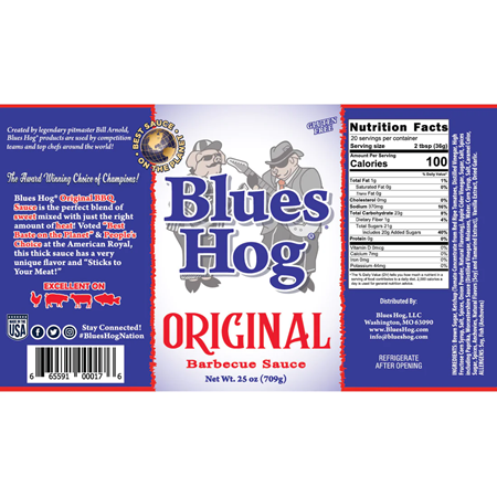 Blues Hog Original BBQ Sauce 1 Gallon