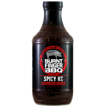 Burnt Finger BBQ Spicy KC BBQ Sauce 19.2 oz.