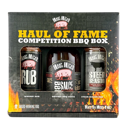 Meat Mitch Haul of Fame Competition BBQ Box
