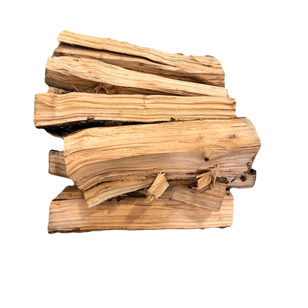 Hackberry Smoking Wood Log Split