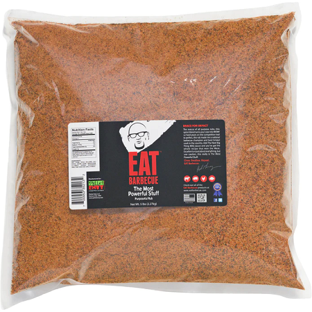 EAT Barbecue The Most Powerful Stuff Rub-5 lbs.