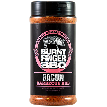 Burnt Finger BBQ Bacon Barbecue Rub 12.1 oz.