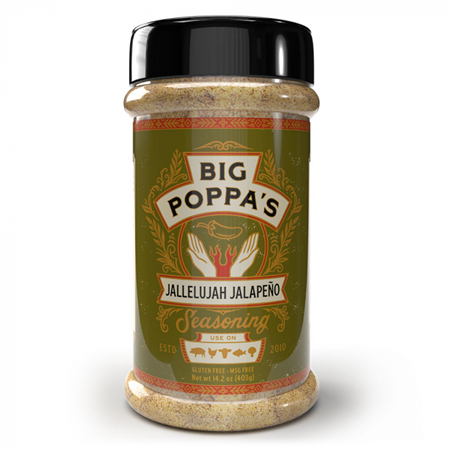 Big Poppa's Jallelujah Jalapeno Salt 7.5 oz.