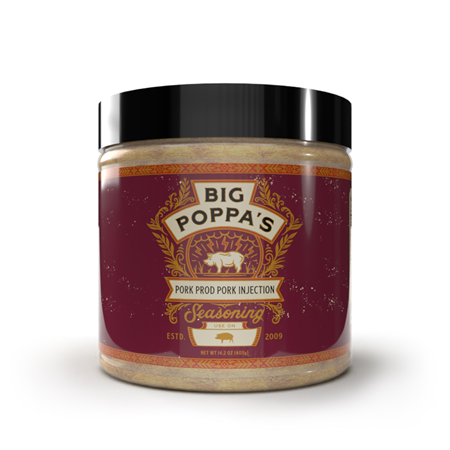 Big Poppa's Pork Prod Pork Injection 14.2 oz.