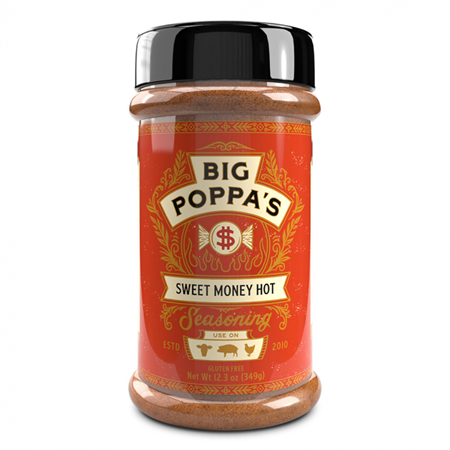 Big Poppa's Sweet Money Hot Seasoning 12.3 oz.