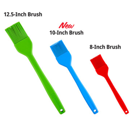 ThermoWorks Hi-Temp Silicone Brush 12.5 in. - Red