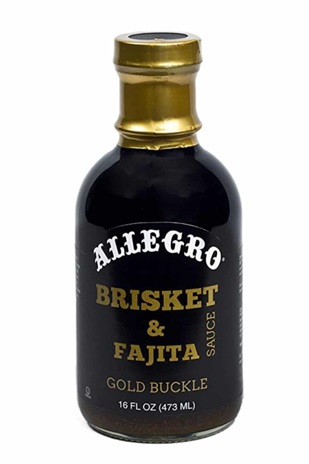 Allegro Gold Buckle Brisket & Fajita Sauce 16 oz.