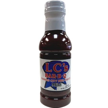 L.C.'s Famous Kansas City Mild BBQ Sauce 18 oz.