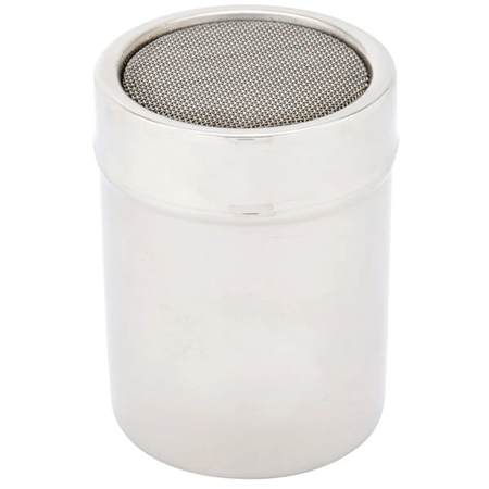 Powdered Sugar Stainless Steel Shaker 4 oz.