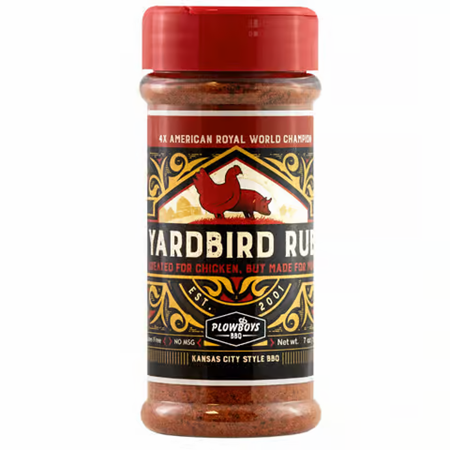 Plowboys BBQ Yardbird Rub 14 oz.