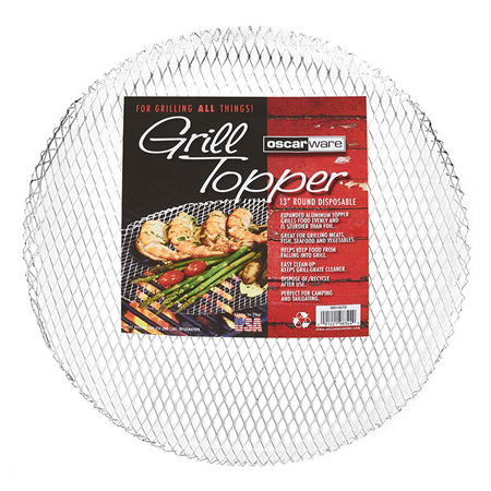 Round Disposable Grill Topper 13 Inches