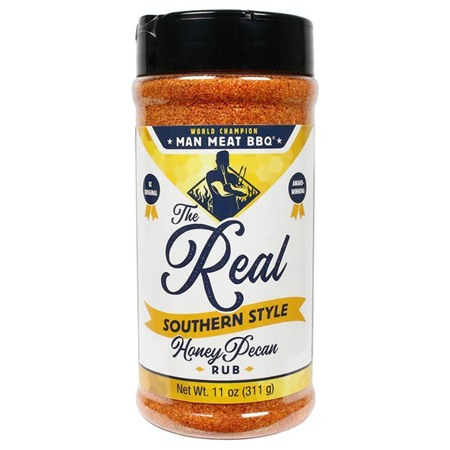 Man Meat BBQ Southern Style Honey Pecan Rub 11 oz.