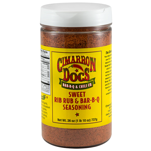 Cimarron Doc's Sweet Rib Rub & Bar-B-Q Seasoning 26 oz.