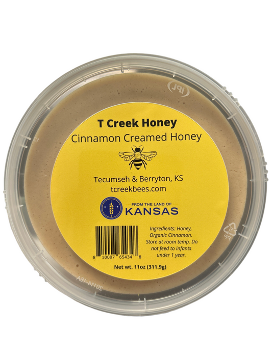 T. Creek Bees Cinnamon Creamed Honey