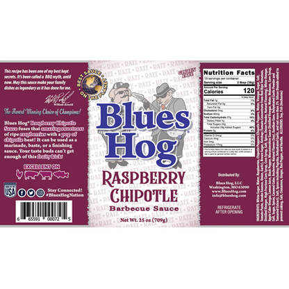 Blues Hog Raspberry Chipotle BBQ Sauce 1 Gallon