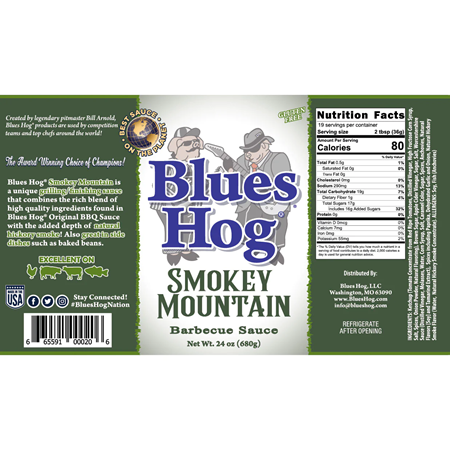 Blues Hog Smokey Mountain BBQ Sauce 1 Gallon