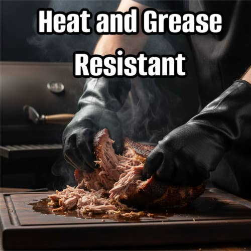 Neoprene Heat Resistant Gloves - 1 Pair