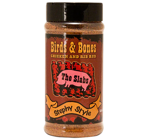 The Slabs Birds & Bones Chicken and Rib Rub 12.5 oz.