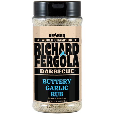 Richard Fergola BBQ Buttery Garlic Rub 11.6 oz.