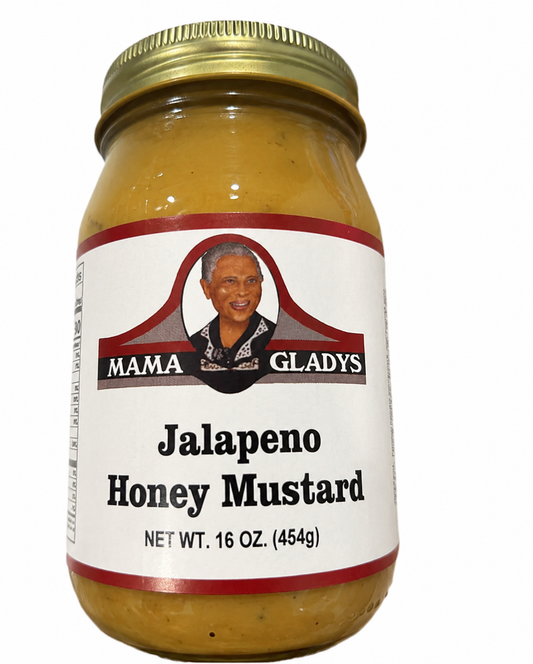 Mama Gladys Jalapeno Honey Mustard 16 oz.