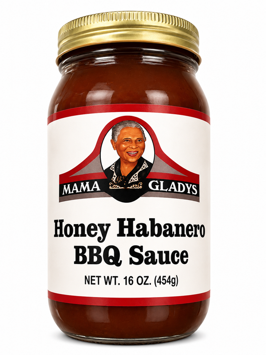 Mama Gladys Honey Habanero BBQ Sauce 16 oz.