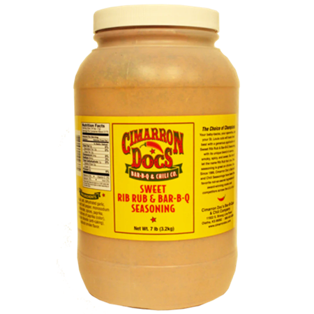 Cimarron Docs Sweet Rib Rub & Bar-B-Q Seasoning 7 lbs.