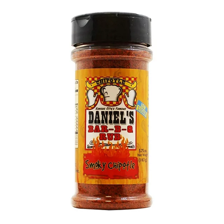 Daniel's Bar-B-Q Smoky Chipotle Rub-5.75 oz.