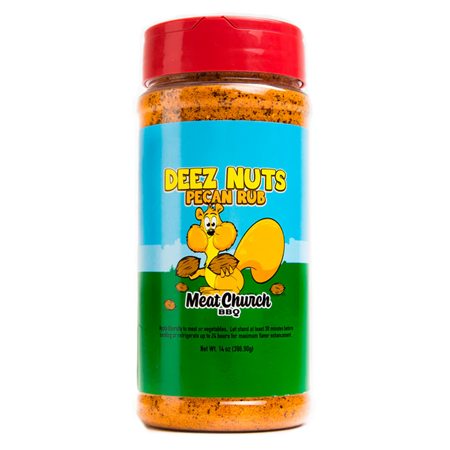 Meat Church Deez Nuts Pecan Rub 14 oz.