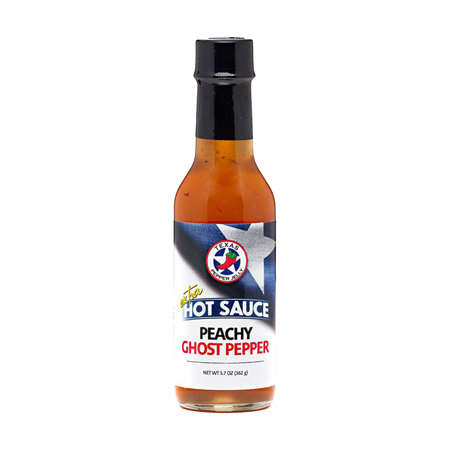 Peachy Ghost Pepper Hot Sauce 5.7 oz. – Topeka BBQ Shop
