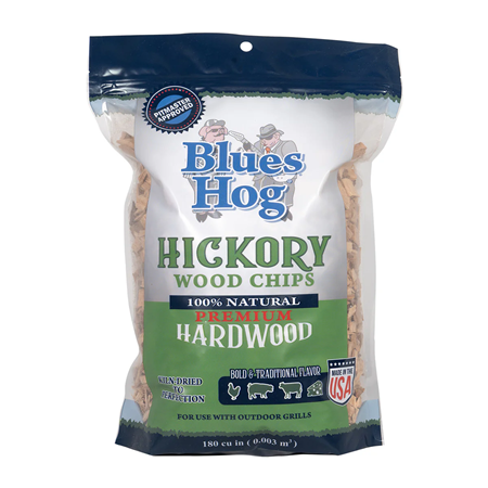 Blues Hog Hickory Wood Chips 180 cubic in