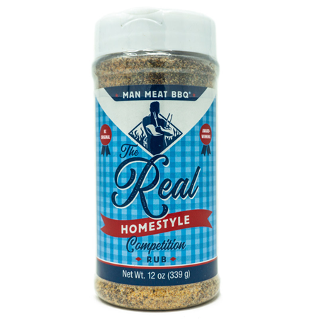 Man Meat BBQ Homestyle Competition Rub 12 oz.