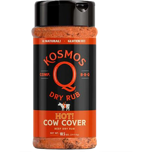 Kosmos Q Hot Cow Cover Dry Rub 10.5 oz.