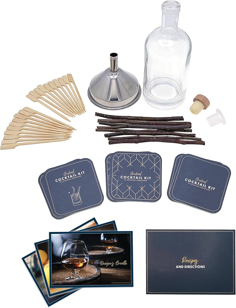 Smoked Cocktail Kit With Recipe Cards