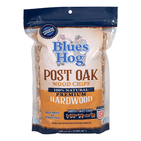 Blues Hog Post Oak Wood Chips 180 cubic in