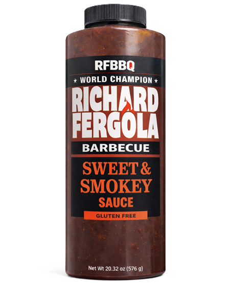 Richard Fergola BBQ Sweet and Smokey BBQ Sauce 20.32 oz.