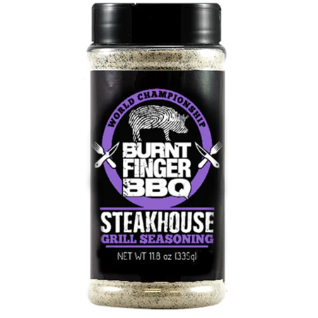 Burnt Finger BBQ Steakhouse Grill Seasoning 11.8 oz.