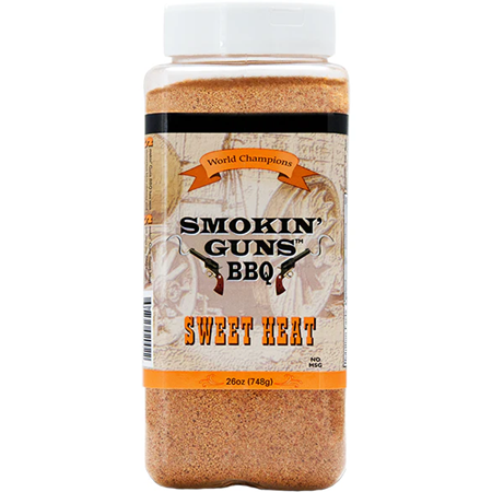 Smokin' Guns BBQ Sweet Heat Rub 26 oz.