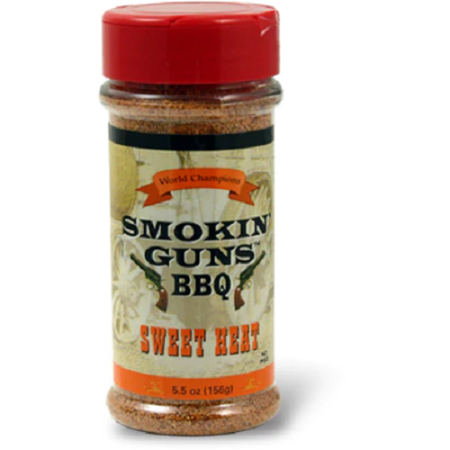 Smokin' Guns BBQ Sweet Heat Rub 5.5 oz.