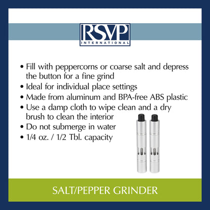 Salt & Pepper Grinder 1 per