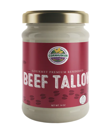 Cornhusker Kitchen Premium Rendered Beef Tallow 14 oz.