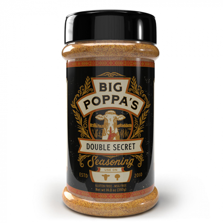 Big Poppa's Double Secret Steak Seasoning 14 oz.