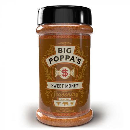 Big Poppa's Sweet Money Seasoning 14 oz.