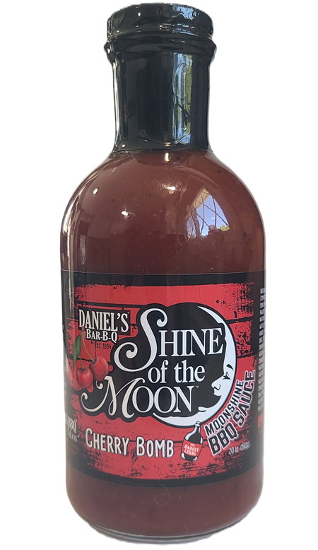 Daniel's Cherry Bomb Moonshine BBQ Sauce 16 oz.