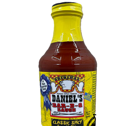 Daniel's Classic Spicy BBQ Sauce 16 oz.