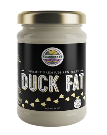 Cornhusker Kitchen Gourmet Premium Rendered Duck Fat 14 oz.